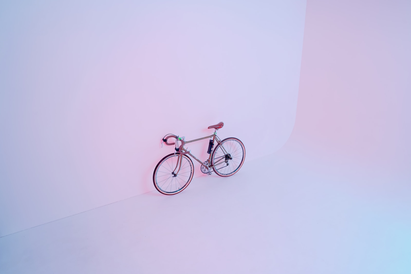 pink road bike